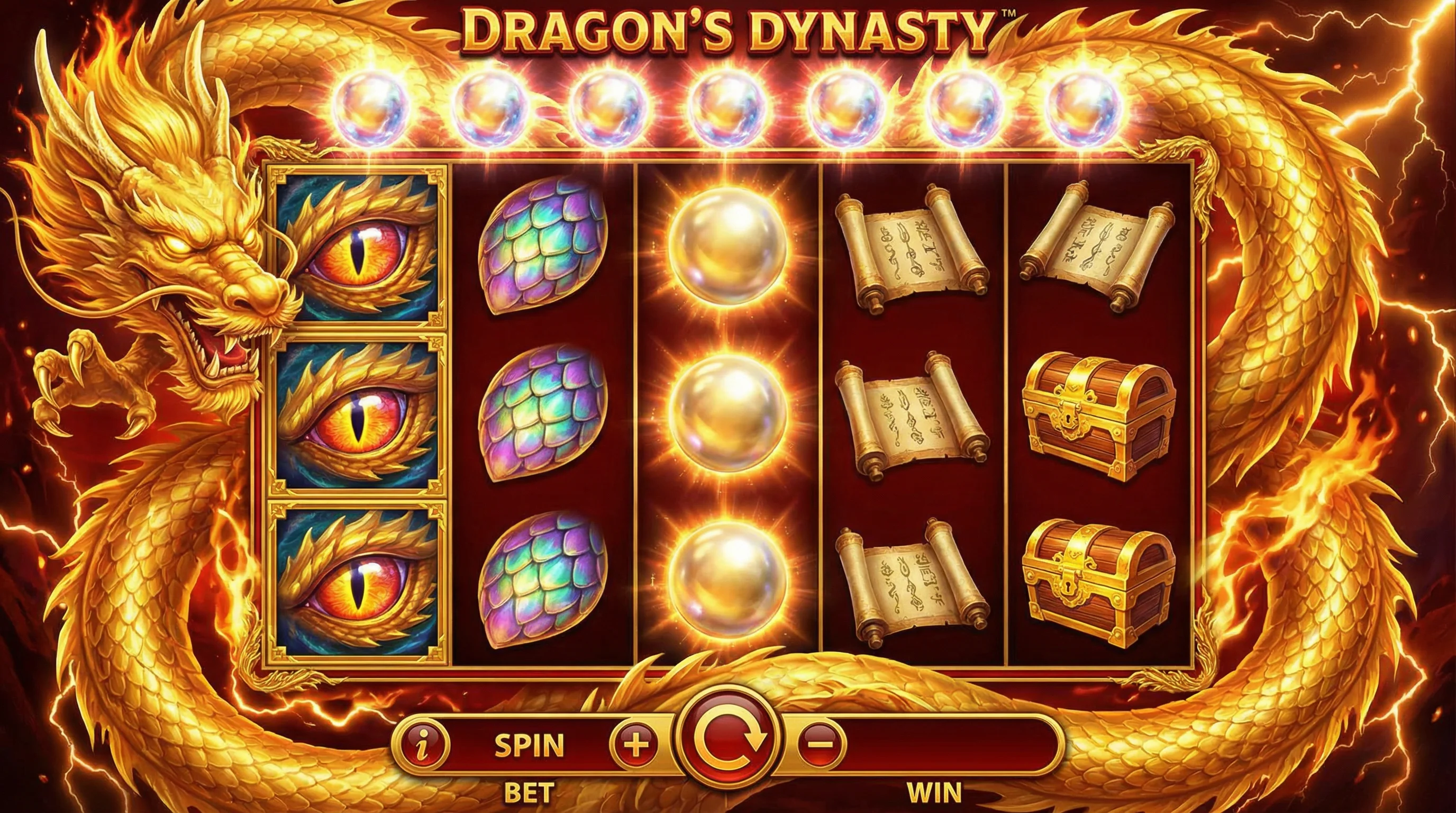 龙之宝藏PG电子游戏画面